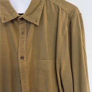 Patagonia Olive Green Button-Up Shirt